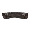 Tribute Power Reclining Sectional (Bourbon Chocolate)