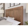 Cool Farmhouse Panel Storage Bed (Natural)