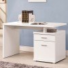 White Desk w/ Cabinet