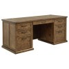 Altidore Distressed Brown Home Office Desk