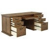 Altidore Distressed Brown Home Office Desk