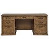 Altidore Distressed Brown Home Office Desk