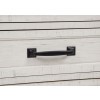 Altidore Distressed White Home Office Desk