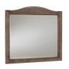 Cool Farmhouse Arched Mirror (Grey)