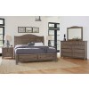 Cool Farmhouse Sleigh Storage Bedroom Set (Grey)
