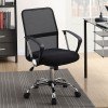 Black Mesh Office Chair w/ Chrome Base