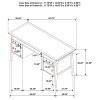 Goodson Black Computer Desk