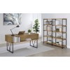 Analiese Mango Home Office Set w/ 4-Drawer Desk