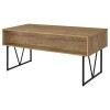 Analiese Mango 4-Drawer Writing Desk