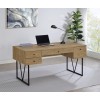 Analiese Mango 4-Drawer Writing Desk
