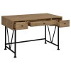 Analiese Mango Home Office Set w/ 3-Drawer Desk
