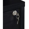Westpark Black 3-Piece Bookcase Set