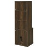 Westpark Dark Pine Bookcase