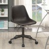 Brown Low Back Office Chair