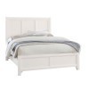 Cool Farmhouse Panel Bed (White)
