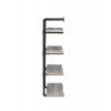 Industrial 24 in W Wall Shelf (Grey Driftwood)