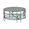 Trails Monterey Round Coffee Table (Riverbed)
