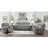 Aram Reclining Living Room Set (Gray)