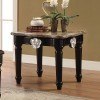 Ernestine Marble Top End Table