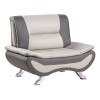 Veloce Chair (Beige and Gray)