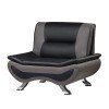 Veloce Chair (Black and Gray)