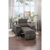 Ferriday Chair w/ Pull-Out Ottoman (Taupe)