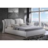 8269 Upholstered Bed (White)