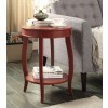 Aberta Accent Table (Red)