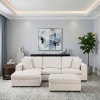 Serenity 5-Piece Modular Sectional Set w/ Two Ottomans