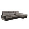 Laertes Right Chaise Power Reclining Sofa w/ Console