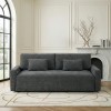 Cumulus Dark Gray Convertible Living Room Set w/ Charging Ports