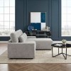Cumulus Gray Convertible Sectional Set w/ Charging Ports
