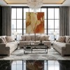 Everly Taupe Living Room Set