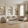Everly Taupe Living Room Set