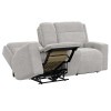 Caleb Taupe Auto-Glide Power Reclining Living Room Set w/ Power Headrests