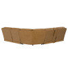 Ethan Toffee 6-Piece Auto-Glide Power Reclining Sectional w/ Power Headrests