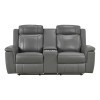 Nest Dark Gray Reclining Living Room Set