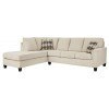 Abinger Natural Left Chaise Sectional