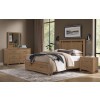 Lodge and Loft Blond Oak Floating Storage Bedroom Set