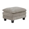 Dublin Dark Pewter Ottoman