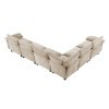 Dublin Taupe 6-Piece Sectional