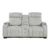 Ronan Reclining Loveseat w/ Console, Wireless Speakers and LED Lighting