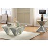 Noralie Mirrored Occasional Table Set