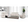 8501 Reclining Living Room Set (White)