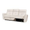 8501 Reclining Living Room Set (White)