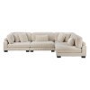 Traverse 4-Piece Modular Sectional (Beige)