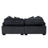 Traverse Black Loveseat