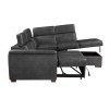 Barre Right Chaise Sectional w/ Pull-Out Bed