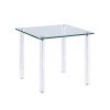 8713 Contemporary All Glass Lamp Table