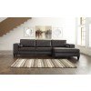 Nokomis Charcoal Right Chaise Sectional